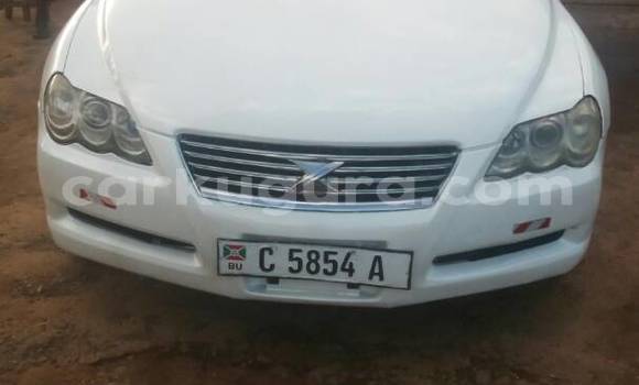 Buy Used Toyota Mark X White Car in Town hall in Bujumbura Buy Used Toyota Mark X White Car in Town hall in Bujumbura