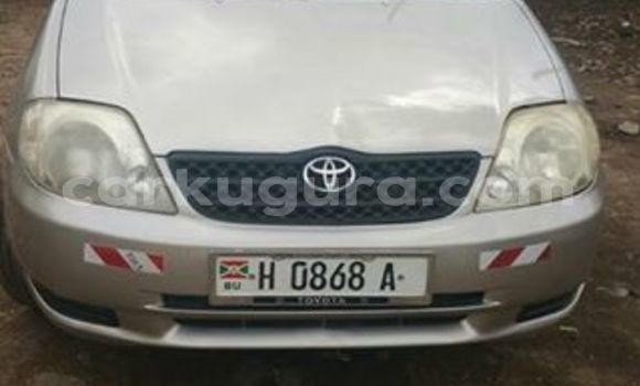 Acheter Occasion Voiture Toyota Corolla Gris à Mairie, Bujumbura Acheter Occasion Voiture Toyota Corolla Gris à Mairie, Bujumbura