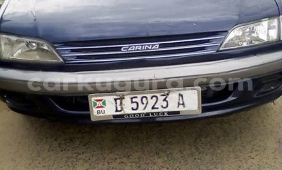 Acheter Occasion Voiture Toyota Carina Bleu à Bururi, Burundi Acheter Occasion Voiture Toyota Carina Bleu à Bururi, Burundi