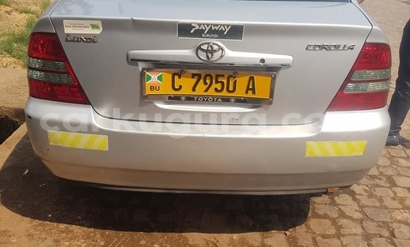 Nunua Ilio tumika Toyota Corolla Fedha Gari ndani ya Bujumbura nchini Bujumbura Nunua Ilio tumika Toyota Corolla Fedha Gari ndani ya Bujumbura nchini Bujumbura