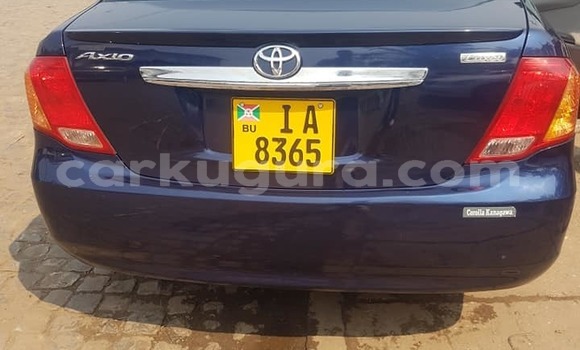 Nunua Ilio tumika Toyota Axio Bluu Gari ndani ya Bujumbura nchini Bujumbura Nunua Ilio tumika Toyota Axio Bluu Gari ndani ya Bujumbura nchini Bujumbura